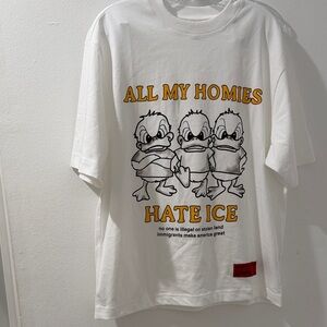 CHNGE All my homies hate ICE basic tee